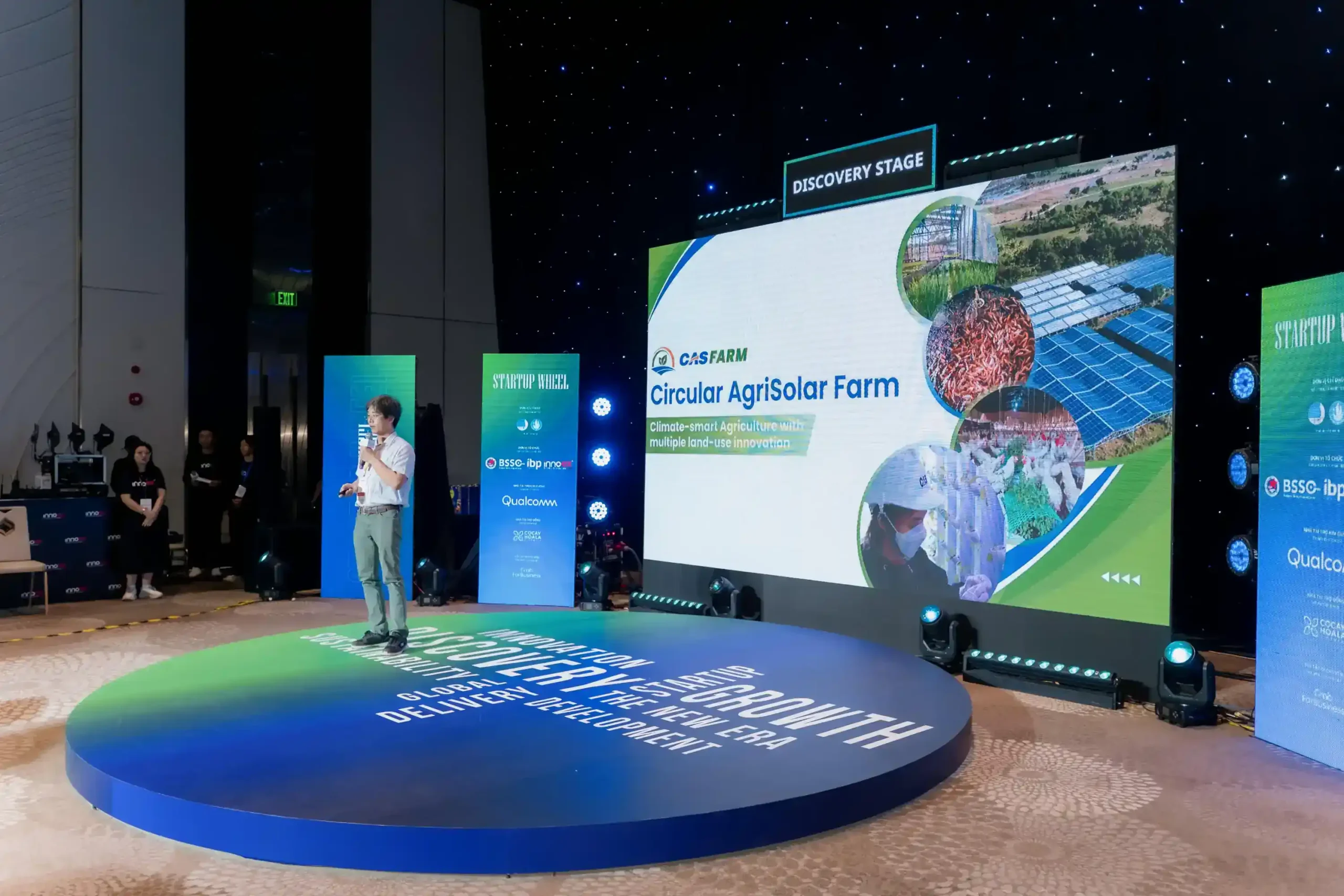 CAS Farm in the Top 40 of Startup Wheel 2025 with Circular AgriSolar Farm